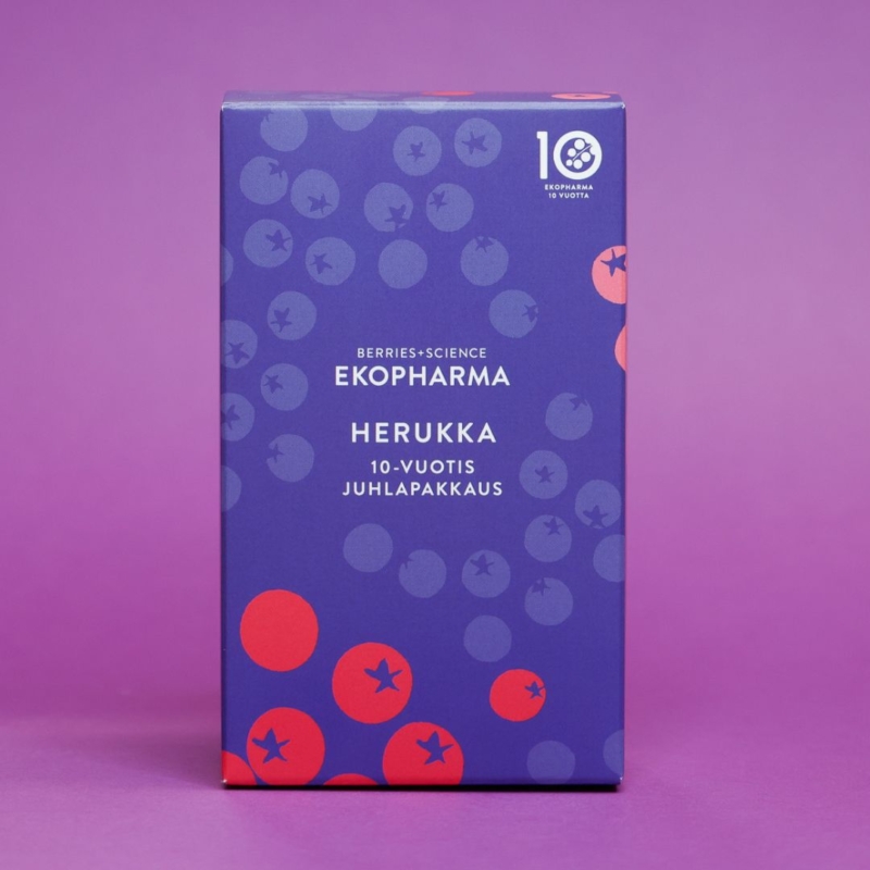 Ekopharma x Finlayson: Herukka 10v Juhlapakkaus (Limited Edition)
