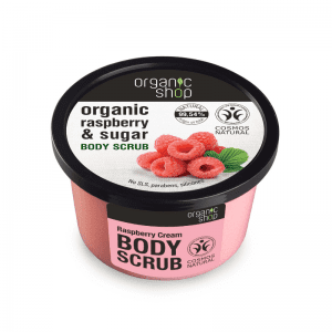 Organic Shop Raspberry Cream - Vadelmainen Vartalonkuorinta