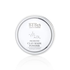 BTB13 Probiotic Clay Mask Powder - Suojaava ja Rauhoittava Probioottinen Kasvonaamiojauhe Kaikille Ihotyypeille