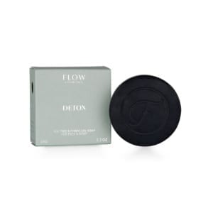 FLOW Detox - Syväpuhdistava Kasvosaippua Epäpuhtaalle Iholle