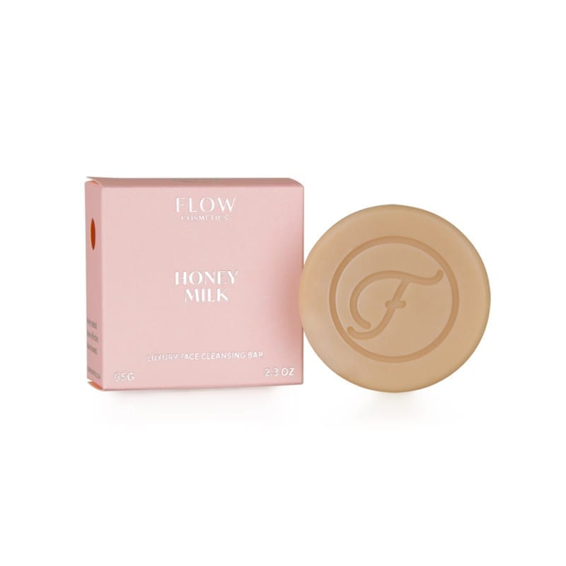 FLOW Honey Milk - Hellävarainen Kasvosaippua Herkälle Iholle
